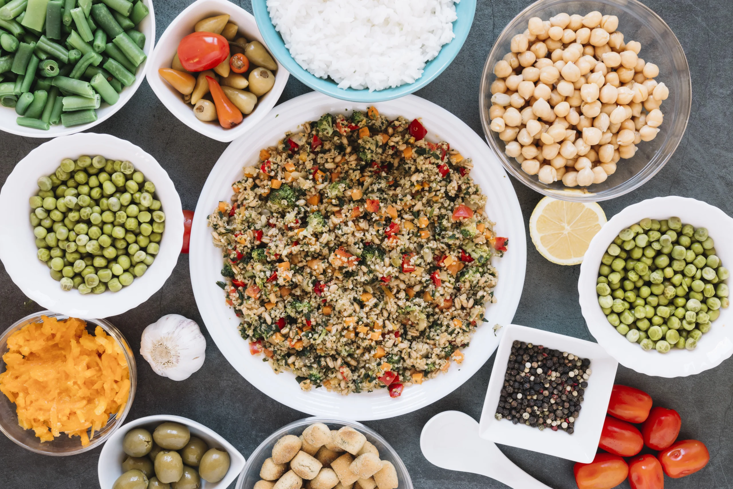 salade de lentilles