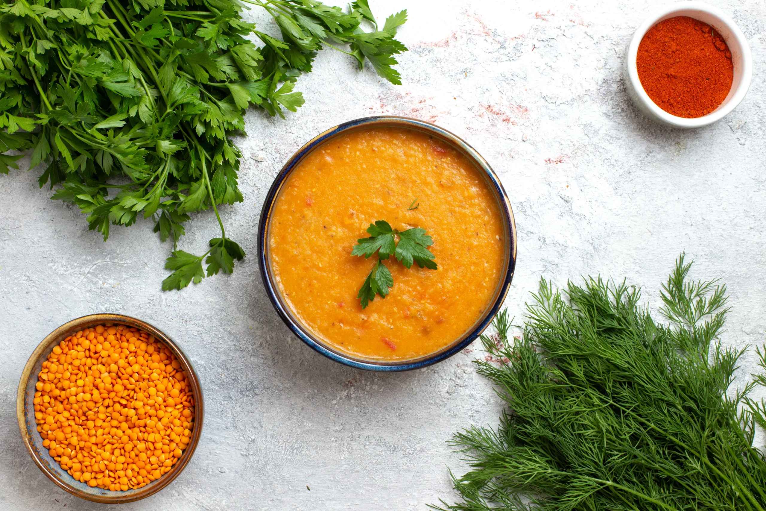 dahl de lentilles corail