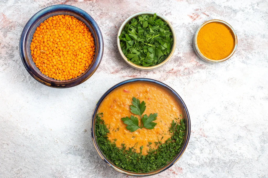 dahl de lentilles corail